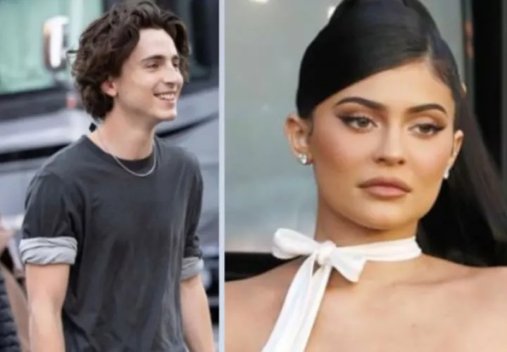 Timothée Chalamet y Kylie Jenner.  Instagram