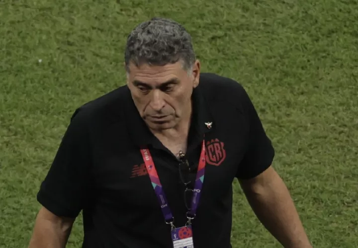 Luis Fernando Suárez, técnico de Costa Rica. Foto:EFE