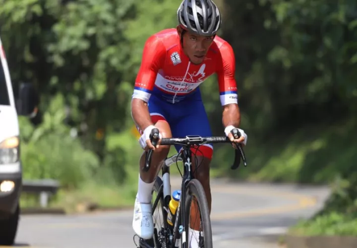 Christofer Jurado, ciclista panameño. Foto: Twitter