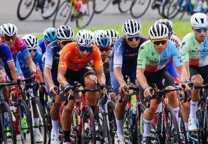 El equipo colombiano Team Medellín-EPM sigue siendo protagonista en el Tour de Panamá. Foto: Fepaci