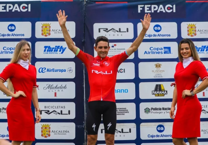 Oscar Sevilla recuperó el liderato general del Tour de Panamá. Foto: Fepaci