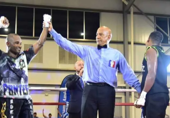 'Pantera´ Martínez salió con el triunfo en las tarjetas. Foto: Cortesía