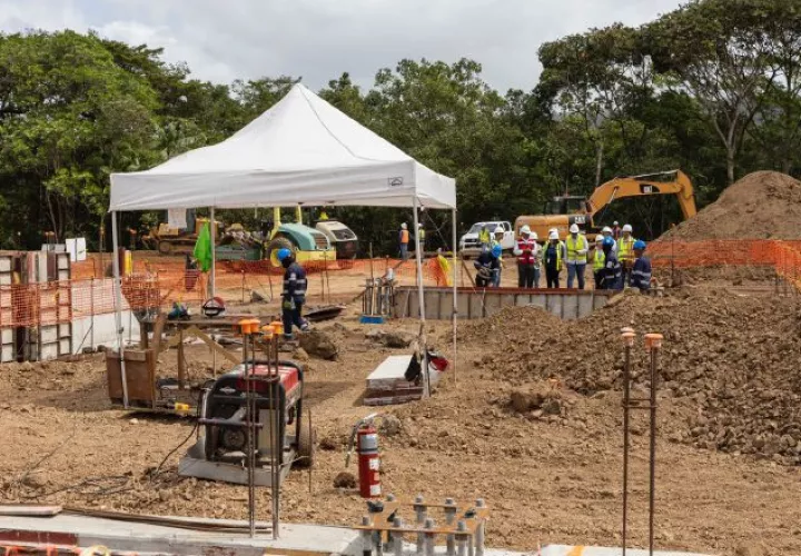 Recorrido por el proyecto en el sector de Sabanitas. Cortesía 