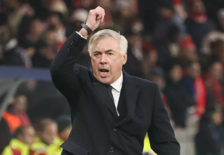 Carlo Ancelotti, técnico del Real Madrid. Foto:EFE