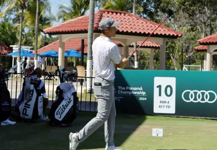 El canadiense Wil Bateman, sale hoy en busca del título del Panama Championship. Víctor Arosemena