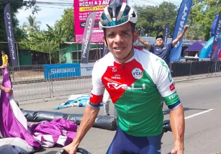 Franklin Archibold, actual campeón de la Vuelta Internacional a Chiriquí. Foto: Jaime Chávez