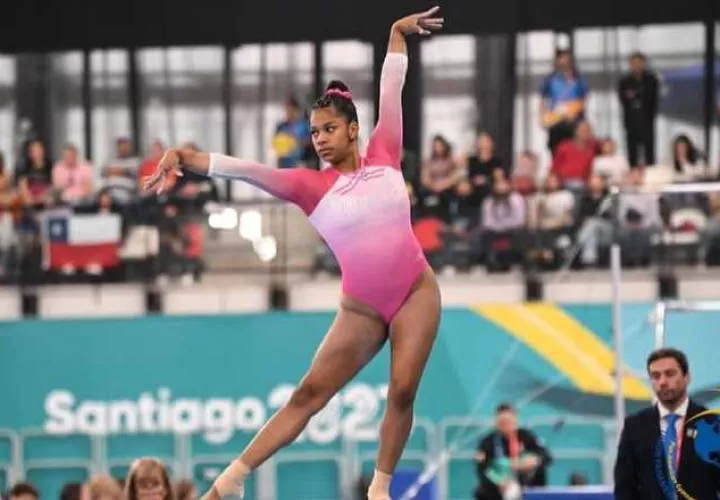 La gimnasta panameña Karla Navas. Foto: Instagram