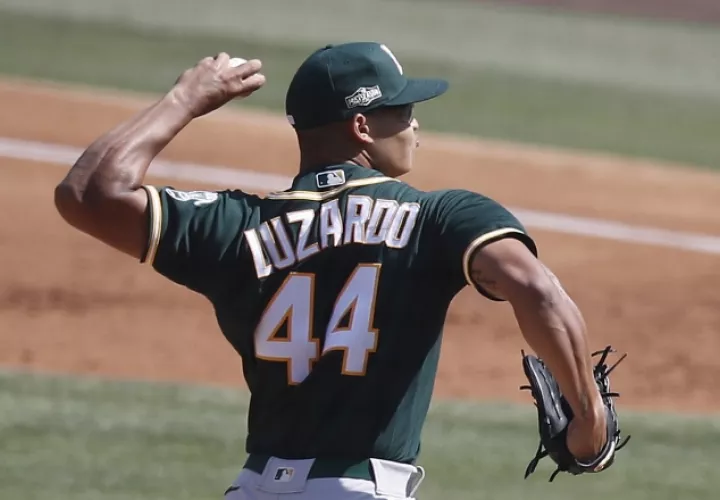 El zurdo Jesús Luzardo. Foto: EFE 