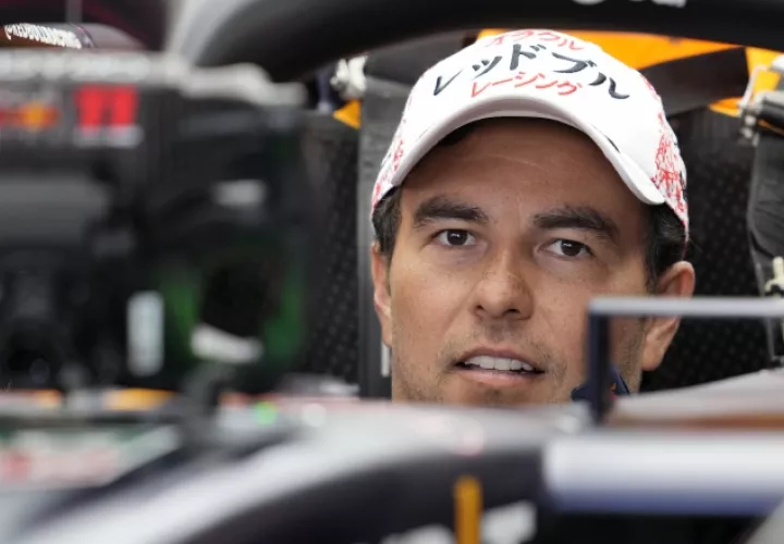 El mexicano Sergio Pérez (Red Bull). Foto:EFE
