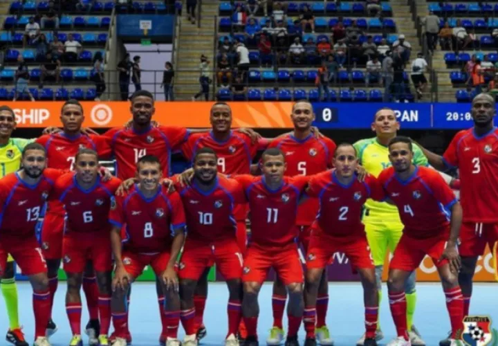 El equipo de Panamá de futsal. Foto: Fepafut