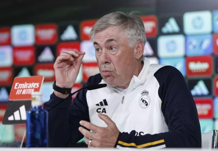 Carlo Ancelotti, técnico de Real Madrid. Foto: EFE