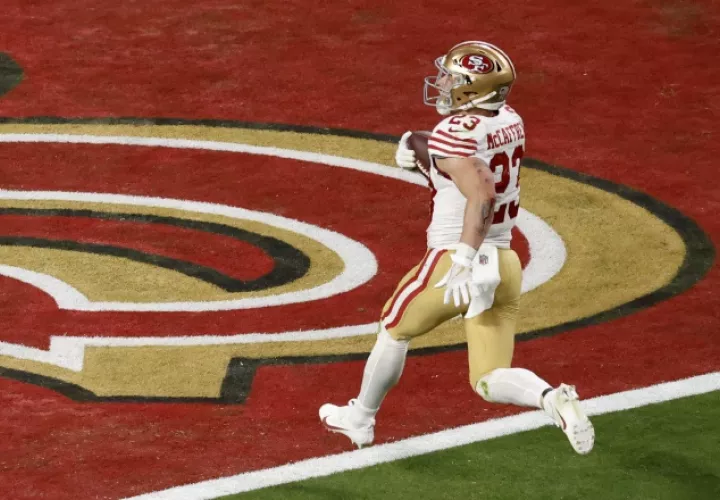 Christian McCaffrey. Foto: EFE