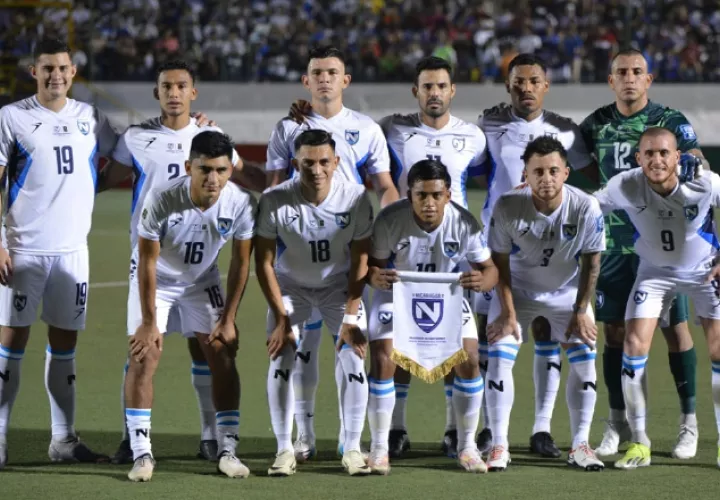 Equipo de Nicaragua. Foto: EFE
