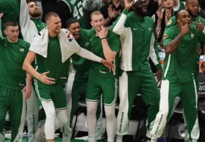 Jugadores de los Celtics  Foto: EFE