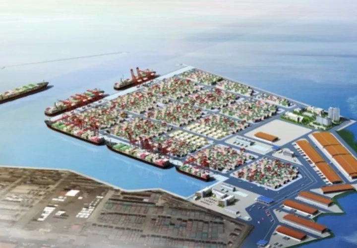 El proyecto de Panama Colon Container Port  consiste en una instalación portuaria.