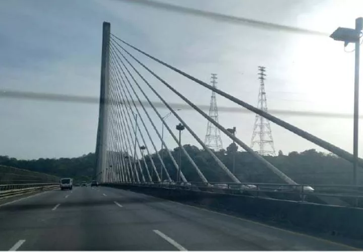 La vía Centenario es uno de los accesos a Panamá Oeste.  Archivo