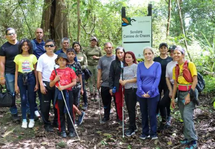 El Parque Nacional Camino de Cruces está abierto al público de lunes a domingo, desde las 7 de la mañana hasta las 3 de la tarde. Cortesía