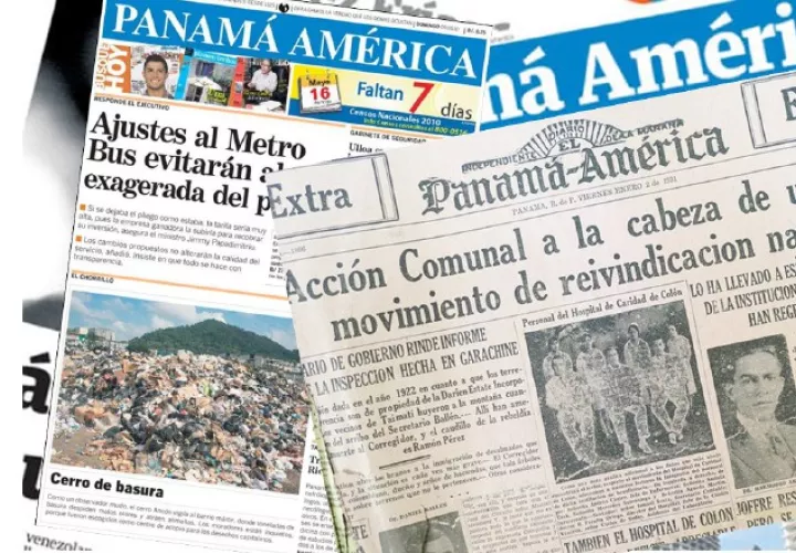 Panamá América ha reportado  hechos trascendentales en sus casi 100 años de historia.