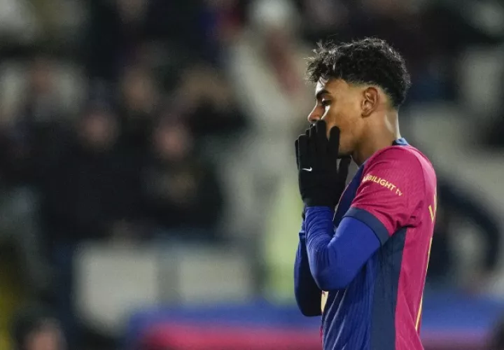 Lamine Yamal, jugador del Barcelona. Foto: EFE