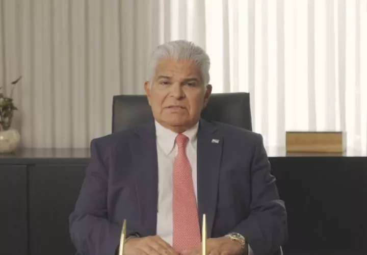 José Raúl Mulino, presidente de la República. 