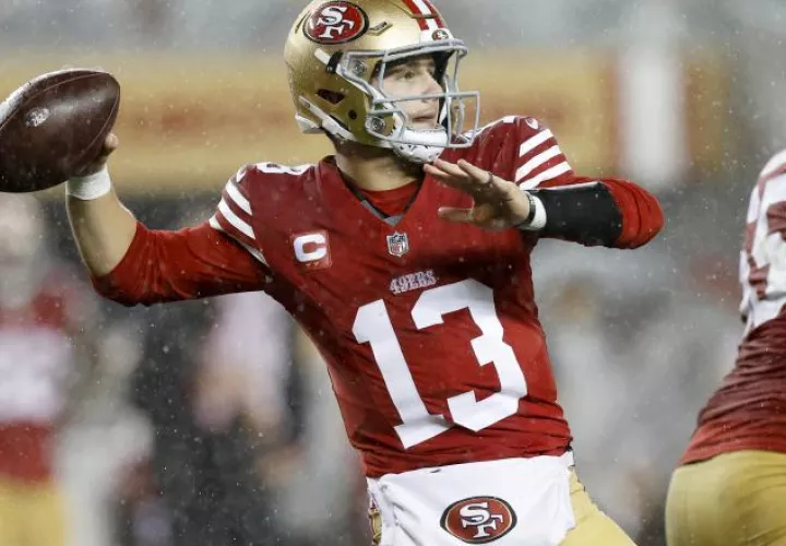 Brock Purdy, mariscal de campo de los San Francisco 49ers. Foto:EFE