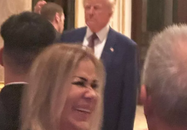 En la actividad estuvo el presidente electo, Donald Trump. Foto: Archivo.