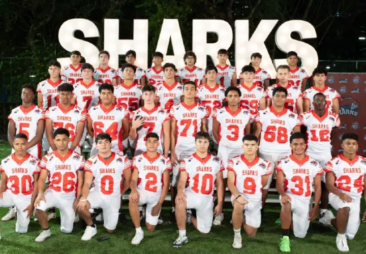 Jugadores de "Panamá Sharks". Foto: Cortesía