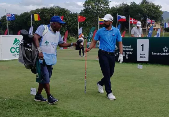 Omar Tejeira en el Panamá Championship 2025. Foto: Jaime Chávez