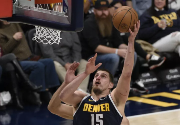 El serbio Nikola Jokic de los Denver Nuggets. Foto: EFE