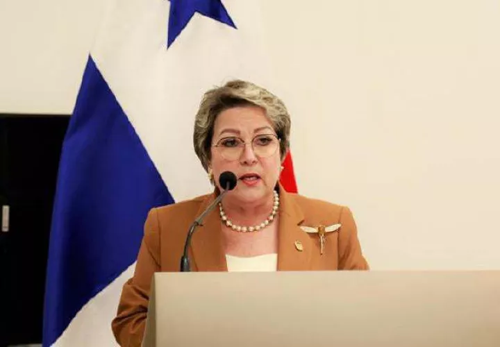 María Eugenia López, magistrada presidenta de la Corte Suprema de Justicia.  Archivo