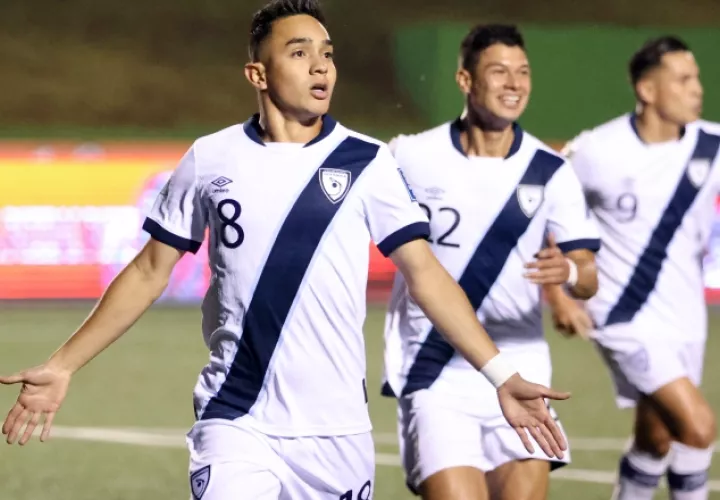 Jugadores del seleccionado de Guatemala. Foto: EFE