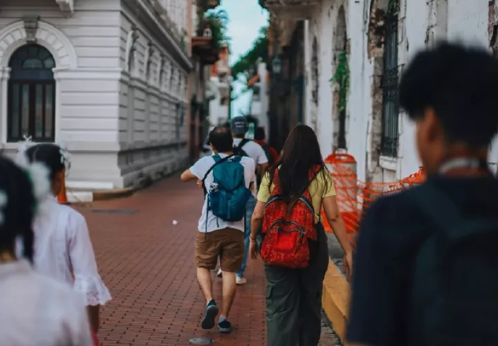 Panamá recibió en 2024 a 2.8 millones de visitantes que recorrieron puntos como el Casco Antiguo. Foto ilustrativa