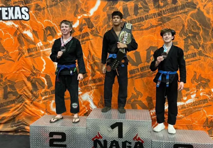 Lucas Goldner se impuso y obtuvo el metal dorado en Texas. Foto: Cortesía