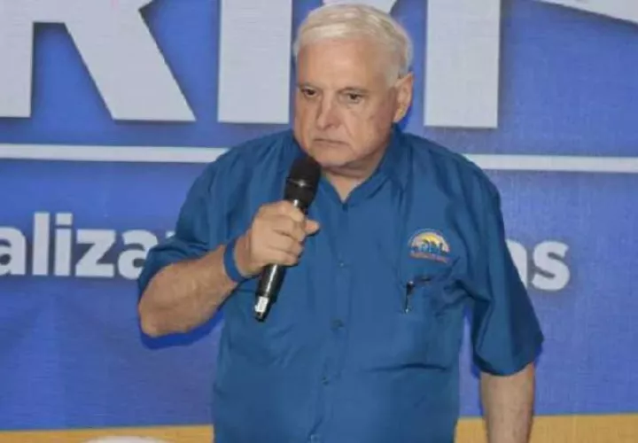 Exmandatario Ricardo Martinelli. 