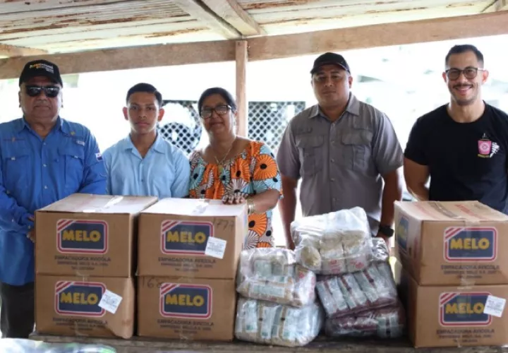 Escuela Feliz de Cobre Panamá demuestra que los ingresos de la minería responsable se transforman en alimentación diaria. Cortesía