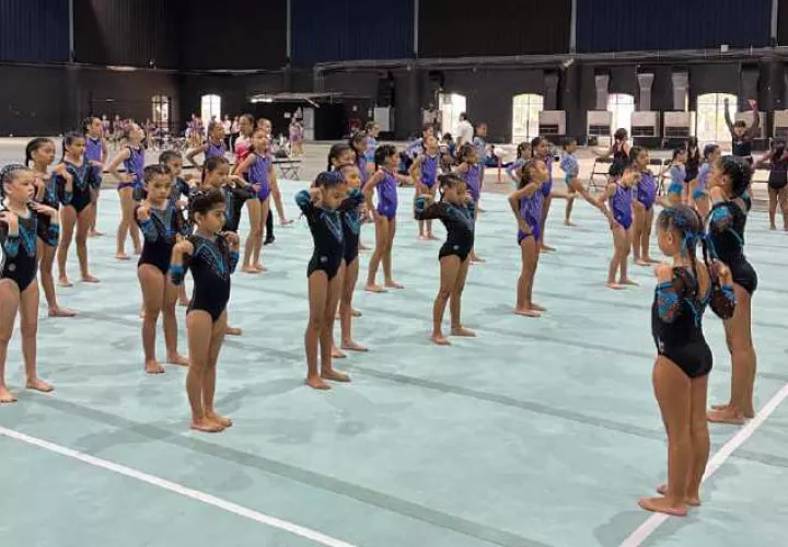 Gimnasia panameña cada día tiene más adeptos. Foto: Cortesía