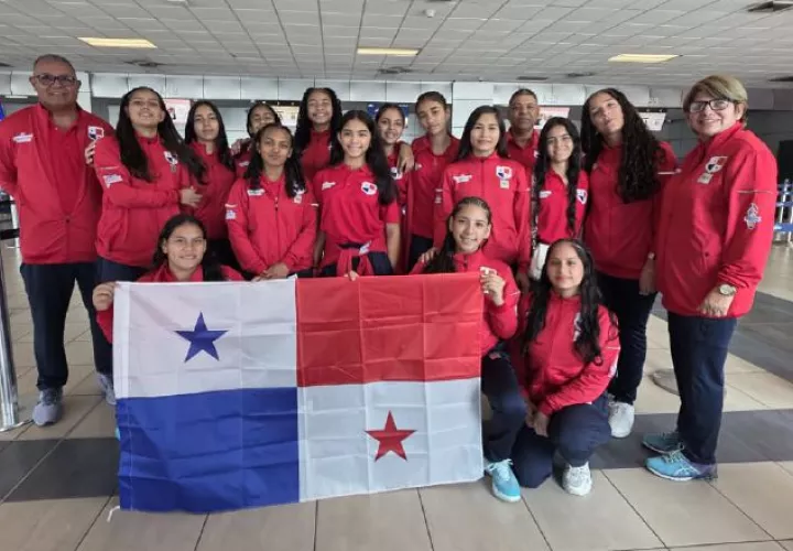 Atletas panameños rumbo a Costa Rica Foto: Pandeportes