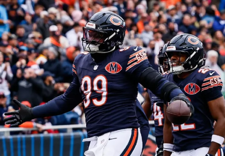 Los Bears de Chicago, lograron su cuarta victoria consecutiva. Foto: @ChicagoBears