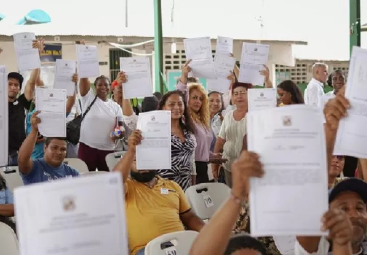 La actual administración de Anati está en camino de llegar a los 6,000 títulos entregados a familias. Archivo