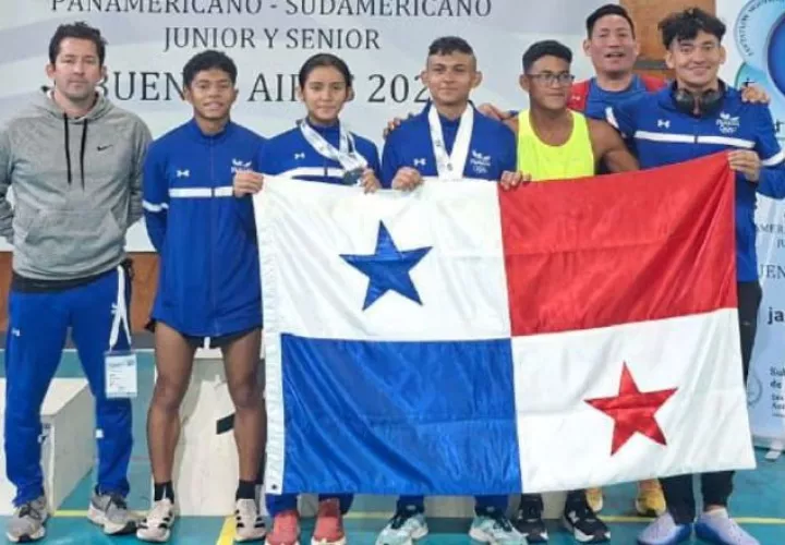 Panamá se llevó la plata en el Pentatlón Moderno. Foto: Pandeportes