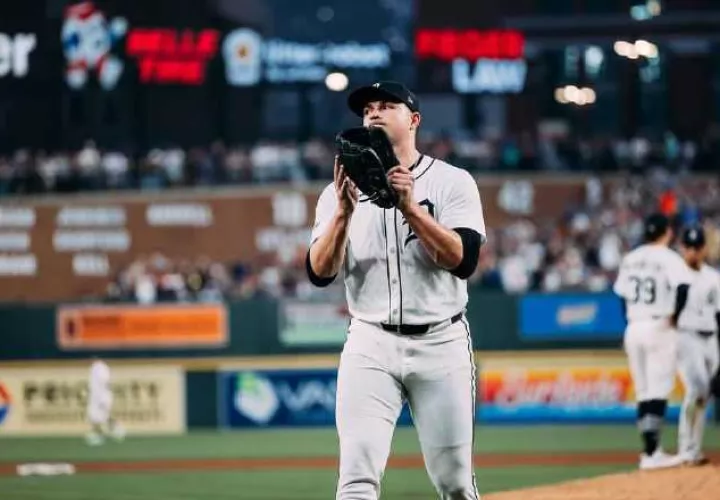 El lanzador Tarik Skubal, de los Tigres de Detroit, ganó por segundo año consecutivo el Premio Cy Young. Instagram / @tarikskubal