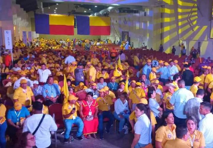 Convención del partido Panameñista realizada el domingo.  Foto: Pancho Paz