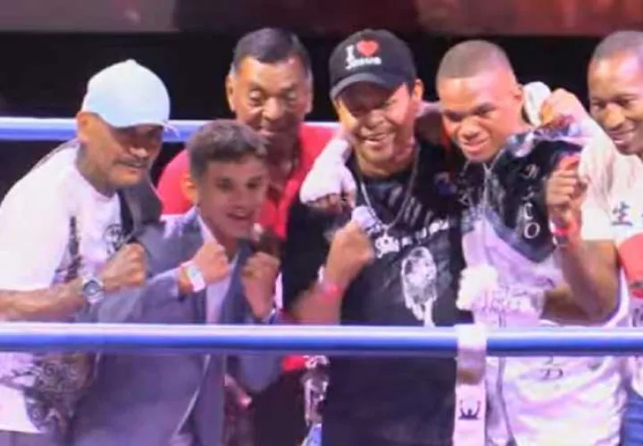 Jaime Arboleda y Rigoberto Garibaldi, festejan. Foto: Cortesía