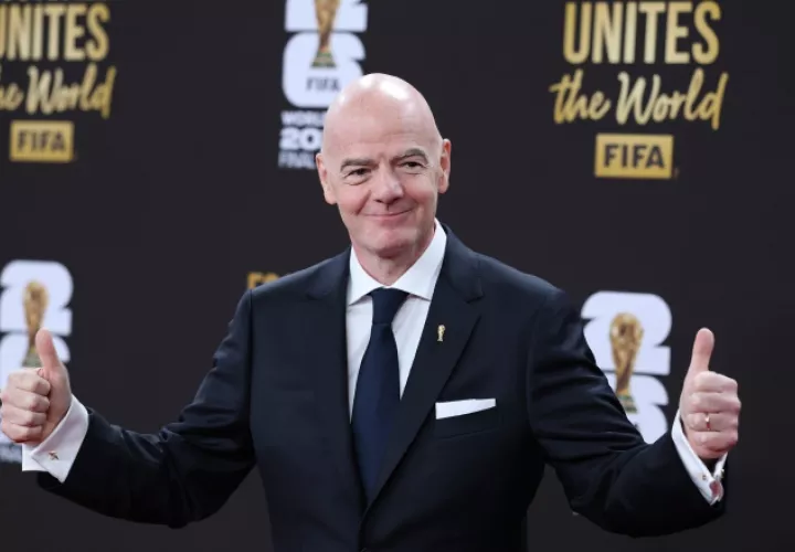 Gianni Infantino, presidente de la FIFA. Foto:EFE