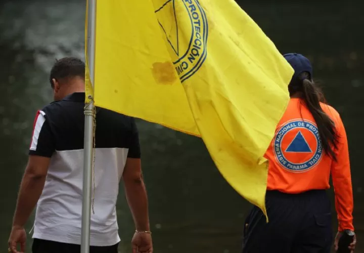 En algunos lugares se tuvieron que colocar banderas amarillas. Cortesía