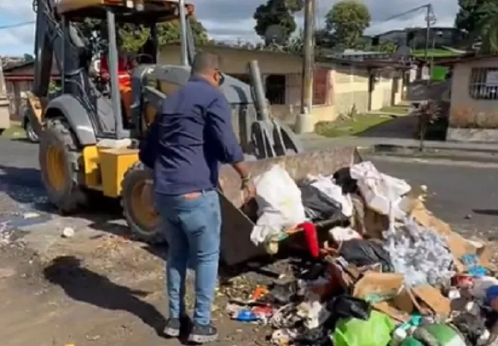 En el distrito de San Miguelito había más de 200 puntos críticos que habían sido detectados por las juntas comunales. Redes Sociales
