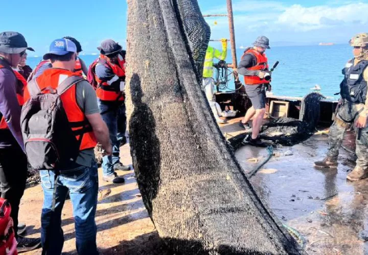 Inspección de un barco.  Foto: Cortesía Arap