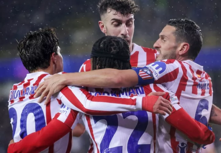 Atlético Madrid se enfrenta a Brujas. Foto: EFE