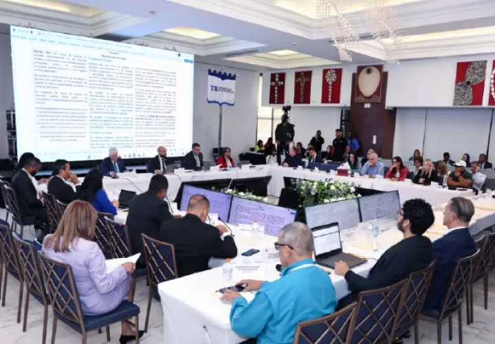 En casi un año de funcionamiento, se han celebrado 34 sesiones de la Comisión Nacional de Reformas Electorales (CNRE).  Cortesía