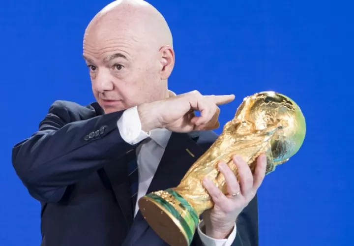 El presidente de la FIFA, Gianni Infantino. Foto: EFE